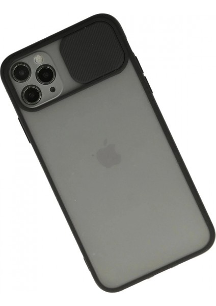 Ieg iPhone 11 Pro Kılıf Palm Buzlu Kamera Sürgülü Silikon - Siyah fiyatları