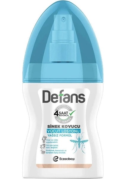 Bfs Defans Sinek Kovucu Vücut Losyonu (Yağsız Formül) 100 ml