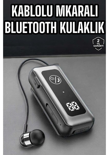 Bfs Kablolu Bluetooth Kulaklık Kulak Içi Stereo Mikrofonlu Dijital Göstergeli fiyatları