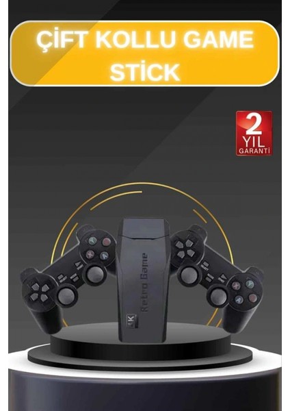 Ieg Game Stick El Atarisi 2.4g Kablosuz Çift Kol Oyunlar 4K Game Stick 3500 Oyunlu Atari Uyumlu fiyatları