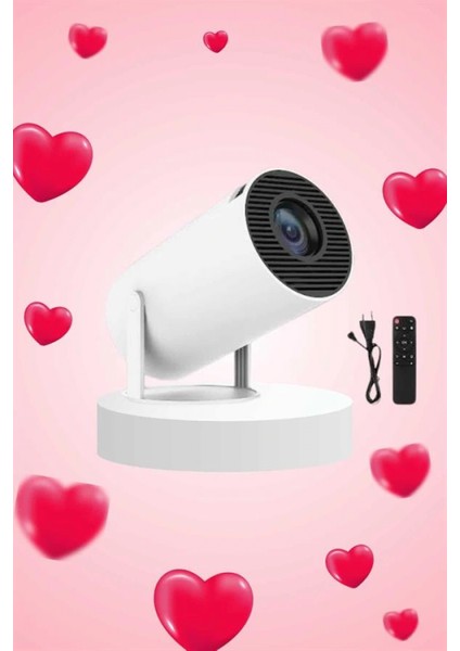 İEG Sevgiliye Özel Hediye Ayaklı Sinema Projektörü Projeksiyon