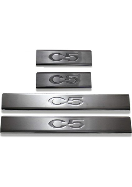 Citroen C5 Sw Uyumlu Kapı Eşiği Krom 4 Parça 2008 - 2018 Arası Modeller Için modelleri