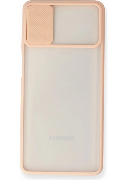 Ieg Samsung Galaxy M51 Kılıf Palm Buzlu Kamera Sürgülü Silikon - Pembe fiyatları