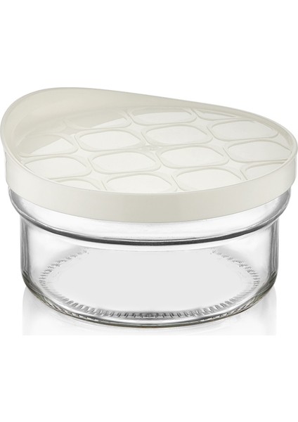 3 Adet Cam Saklama Kabı Qlux Ideas Cam Kamp Piknik Okul Kahvaltılık Saklama Kabı C-00176 fiyatları