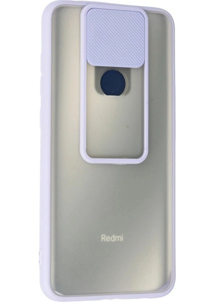 Ieg Xiaomi Redmi Note 9 Kılıf Palm Buzlu Kamera Sürgülü Silikon - Lila modelleri