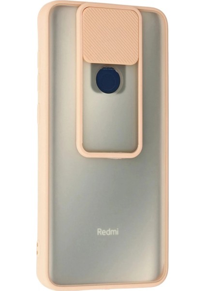 Ieg Xiaomi Redmi Note 9 Kılıf Palm Buzlu Kamera Sürgülü Silikon - Pembe modelleri