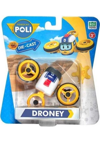 Bfs Robocar Poli Metal Araç Karakter Figür Droney fiyatları