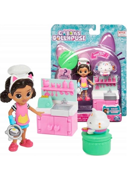 Bfs Gabby's Poppenhuis Figürlü Mutfak Seti 6066483