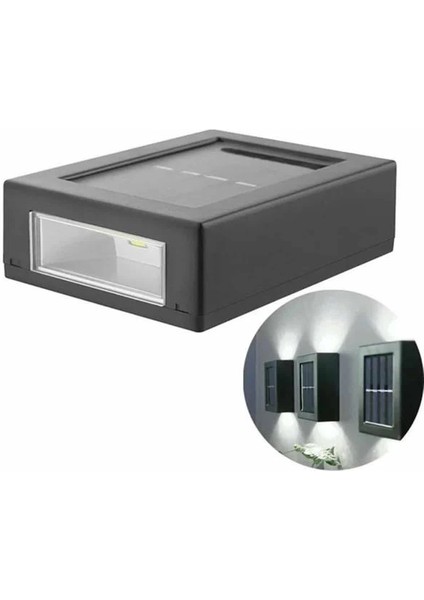 Bfs Dekoratif Duvar Lambası Solar Güneş Enerjili Bahçe Aydınlatması fırsatları