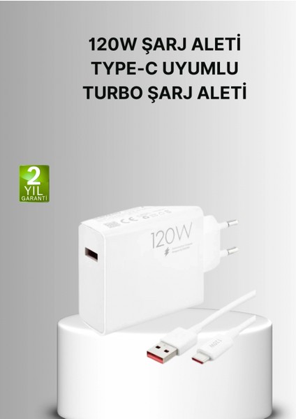 - 120W Mi Turbo Akıllı Tanıma Çipli Hızlı Şarj Cihazı Taşınabilir ve Dayanıklı