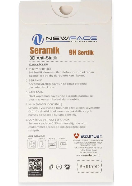 Samsung Galaxy A35 5g 3D Antistatik Mat Seramik Nano Ekran Koruyucu indirimleri