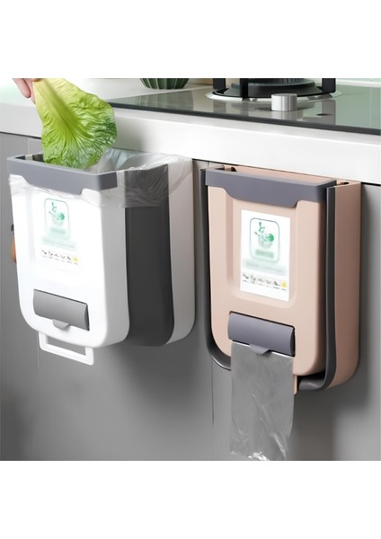 Katlanabilir Mutfak Çöp Kovası Torba Hazneli fiyatları