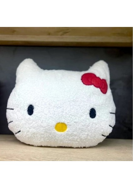 Soft Hello Kitty, Noel Baba, Çam Ağacı Figürlü Lüks Peluş Yastık