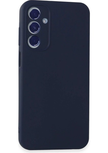 Samsung Galaxy A15 4g Kılıf First Silikon - Lacivert