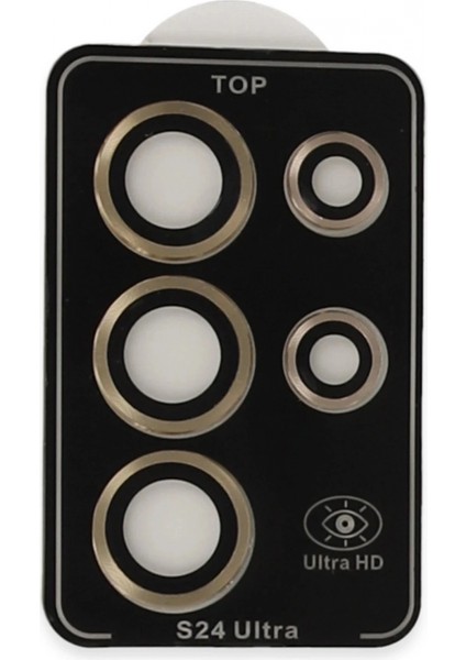 Ieg Samsung Galaxy S24 Ultra Pvd Metal Kamera Lens - Gold fiyatları