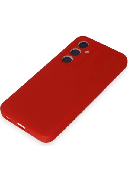Samsung Galaxy A15 4g Kılıf First Silikon - Kırmızı fırsatları