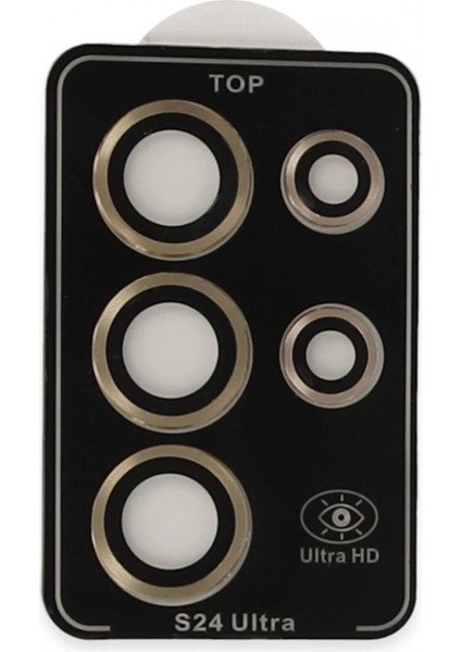 Ieg Samsung Galaxy S23 Ultra Pvd Metal Kamera Lens - Gold fiyatları