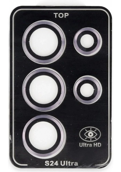 Ieg Samsung Galaxy S24 Ultra Pvd Metal Kamera Lens - Pembe modelleri