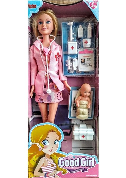 Doktor Barbie Bebek - Bebek Doktoru Barbie ve Yeni Doğmuş Bebek fiyatları