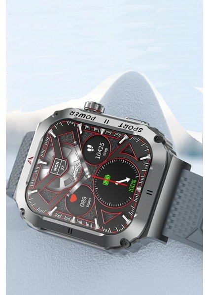 Ieg Od3 2.1 Inç IPS Ekran IP68 Su Geçirmez Konuşma ve Nfc Özellikli Akıllı Saat - Gümüş fiyatları