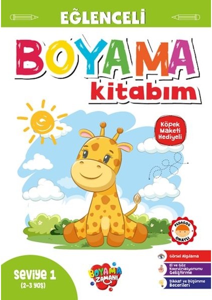 Eğlenceli Boyama – Seviye 1 (2-3 Yaş)