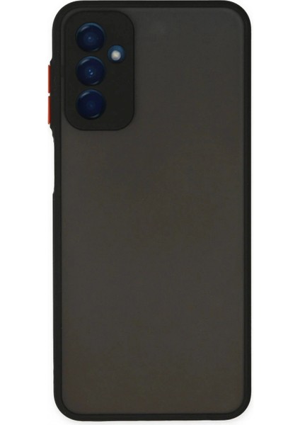 Ieg Samsung Galaxy M13 Kılıf Montreal Silikon Kapak - Siyah