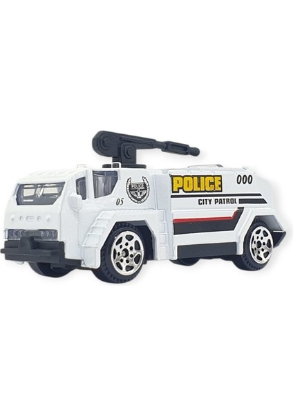 3'lü Iş Makinaları Road Seti - Die Cast - DS044 - Polis (Lisinya) fırsatları