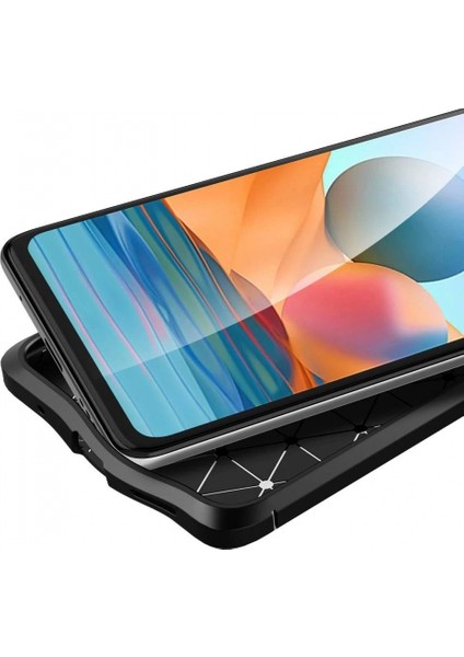 İEG Xiaomi Redmi Note 10 Pro Kılıf Auto Focus Kapak - Kırmızı modelleri