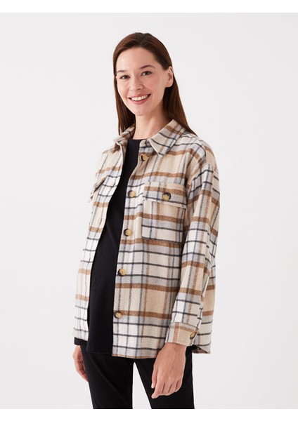 Yeni Sezon Ekose Uzun Kollu Hamile Oduncu Gömlek Ceket fiyatları