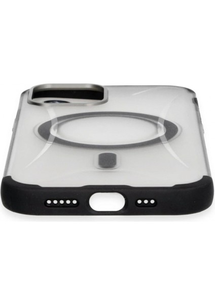 Ieg iPhone 12 Hilton Magsafe Kapak - Siyah modelleri