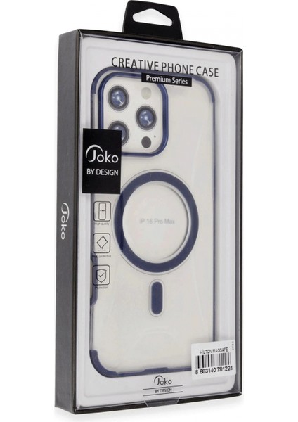 Ieg iPhone 14 Pro Max Hilton Magsafe Kapak - Lacivert fiyatları