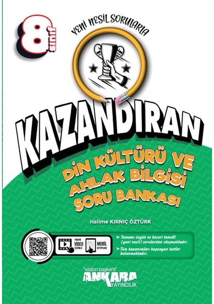 8. Sınıf Kazandıran Din Kültürü ve Ahlak Bilgisi Soru Bankası fiyatları