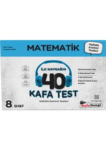 8. Sınıf Matematik İlk Kaynağın 40 Kafa Test