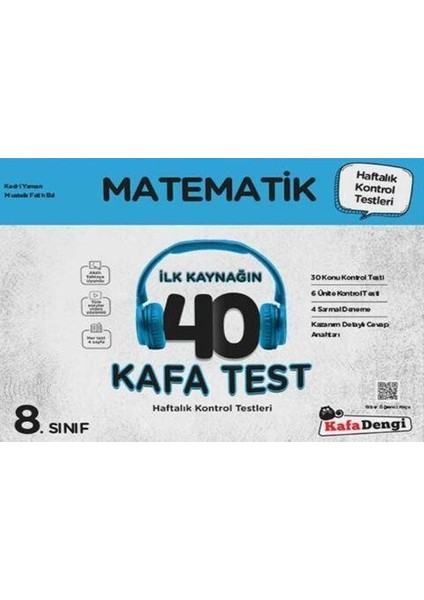 8. Sınıf Matematik İlk Kaynağın 40 Kafa Test fiyatları
