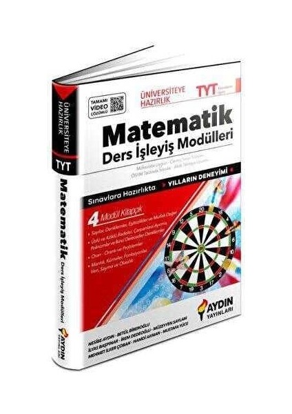 TYT Üniversiteye Hazırlık Matematik Ders İşleyiş Modülleri fiyatları