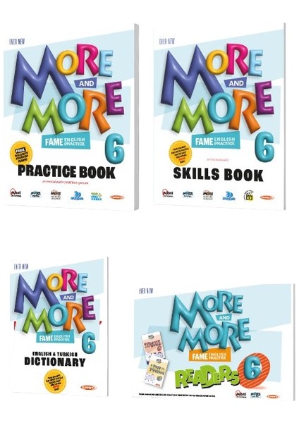 6. Sınıf More And More Engilish Practice Book Kurmay Elt Yayınlar fiyatları