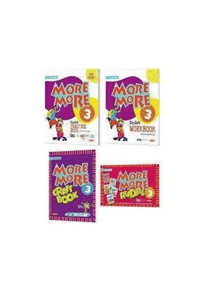 3. Sınıf More and More English 3 Practice Book - Workbook + 5 Hikaye Kitabı + Craft Book fiyatları