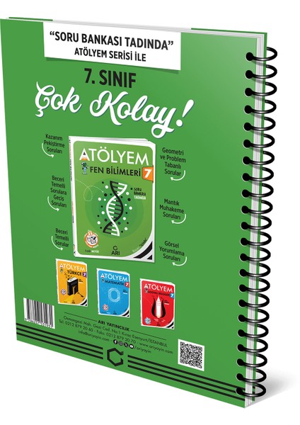 7. Sınıf Fenito Fen Bilimleri Defterim modelleri