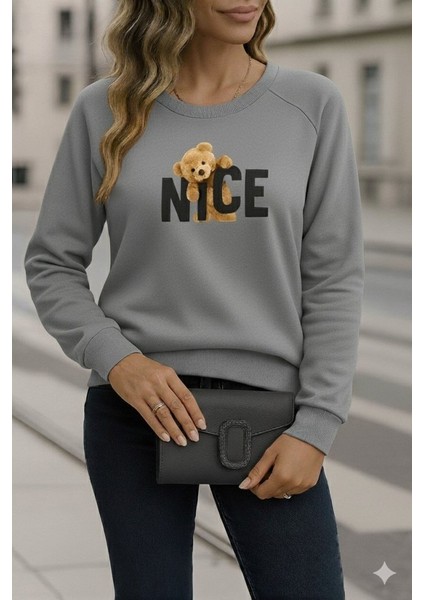 Kadın Uzun Kollu Bisiklet Yaka Viskon Iki Iplik Bluz modelleri