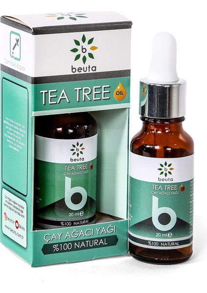 Beuta Çay Ağacı Yağı % 100 Doğal 20 M
