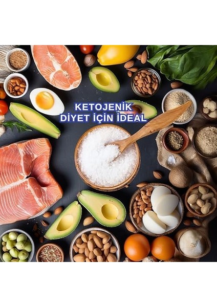 Hanzade Bitkisel Saf Deniz Tuzu Toz Öğütülmüş Iyot Ilsiz 1 kg x 3 Adet modelleri