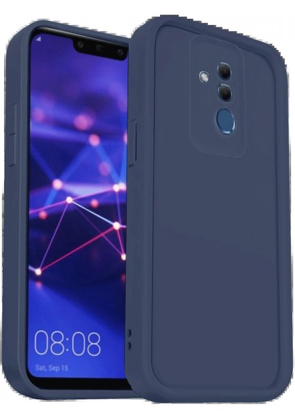 Huawei Mate 20 Lite Kılıf Viera Silikon - Lacivert
