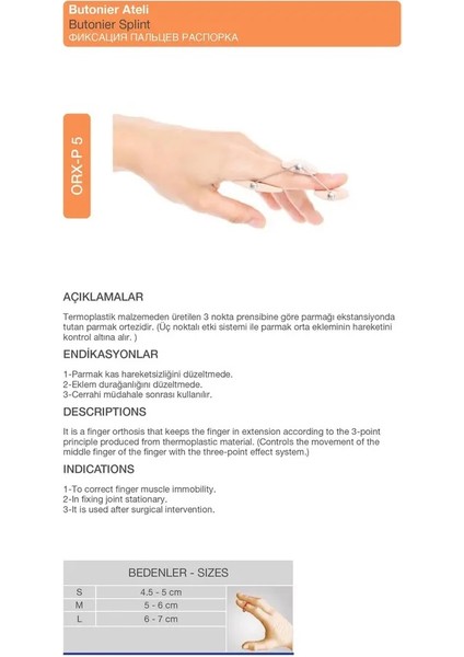 Butonıer Splınt P5 fiyatları