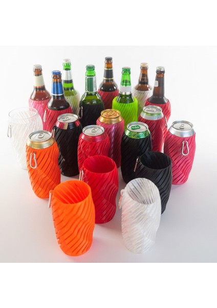 Transparan Mottopi Biranız Isınmasın Eliniz Soğumasın Gizli 500 ml Şişe Teneke Kılıfı Soğutucu Soğuk Kılıf modelleri