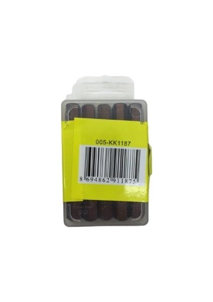 KK1187 H8-75X10MM Allen Bits Uç Mıknatıslı 10ADET modelleri