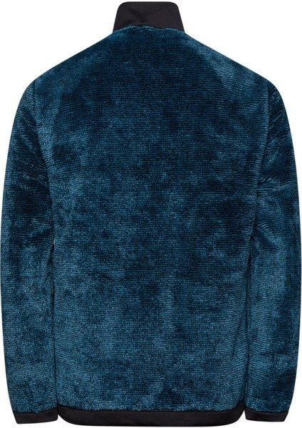 San Diago Erkek Tam Fermuarlı Çizgili Polar Lacivert indirimleri