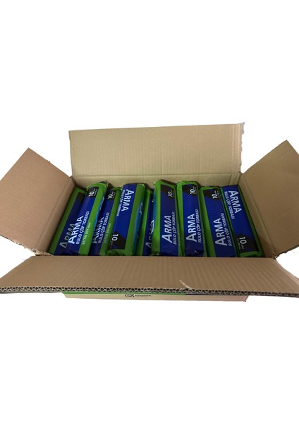 Battal Boy 70 Lt. Mavi Çöp Torbası Poşeti - 75 x 90 cm / 10 Adetlik 50 Rulo / Koli fiyatları