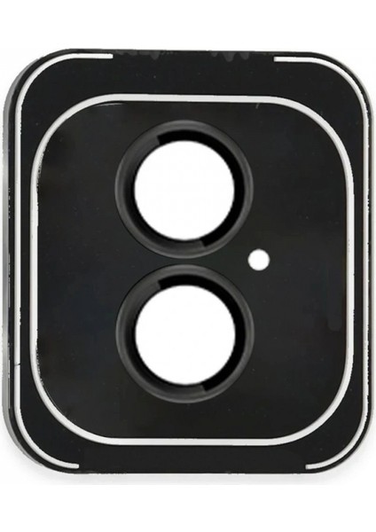 Ieg iPhone 16 Pvd Metal Kamera Lens - Siyah