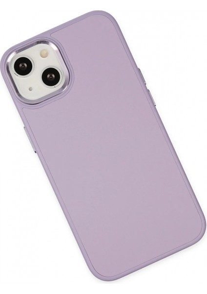 Ieg iPhone 14 Plus Kılıf Asya Deri Silikon - Lila modelleri