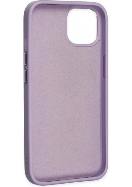 Ieg iPhone 14 Plus Kılıf Asya Deri Silikon - Lila fırsatları